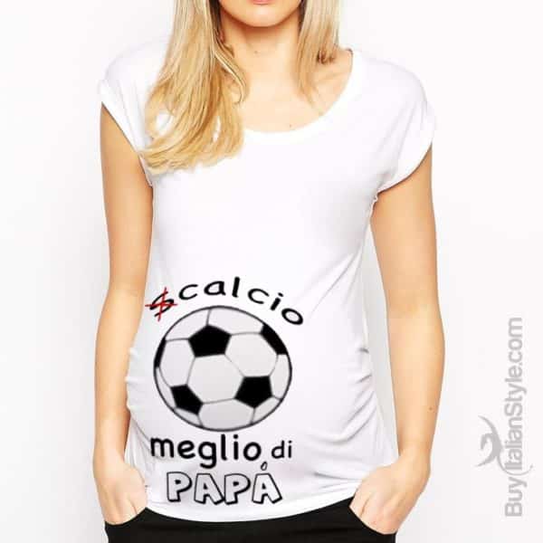 t-shirt-premaman-scalcio-meglio-di-papa